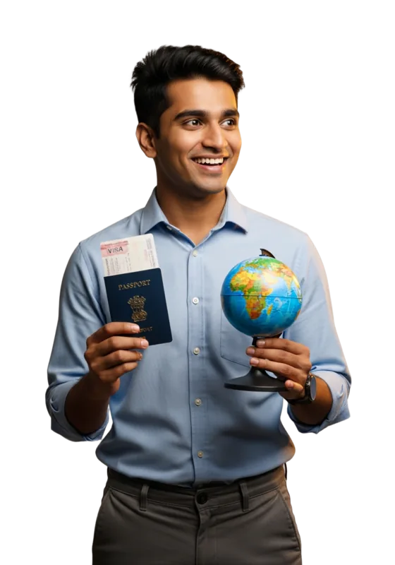 Indian student planning to study abroad